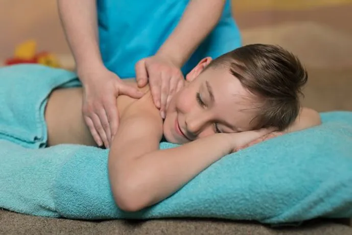 Harmonische Kindermassage